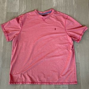 Johnnie-O prep performance t-shirt Malibu Red